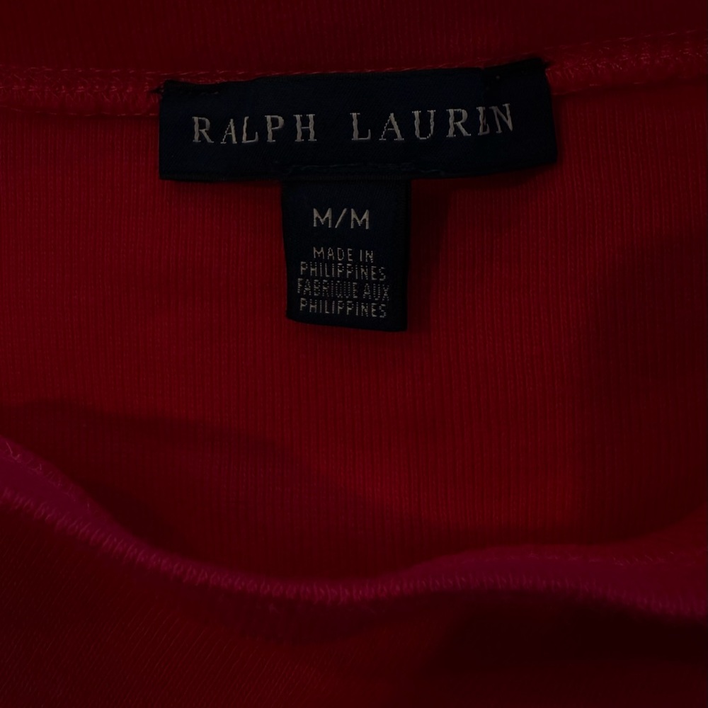 Ralph Lauren pink shirt